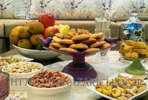 توصیه‌های تغذیه‌ای در ایام عید